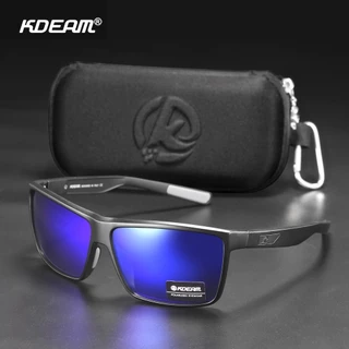 KDEAM แบรนด์แท้ 100% ร้านไทยส่งเร็ว แว่นตากันแดด เลนส์ Polarized แว่นกันแดดผู้ชาย (ผู้หญิงใส่ได้)