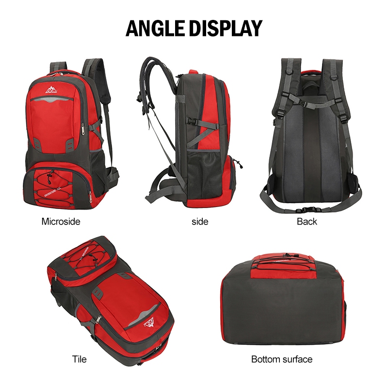 กระเป๋าเป้เดินทาง Traveler Backpack 60L / 85L  กระเป๋าเป้สะพายหลัง เป้เดินป่า ความจุใหญ่ กันน้ำดี