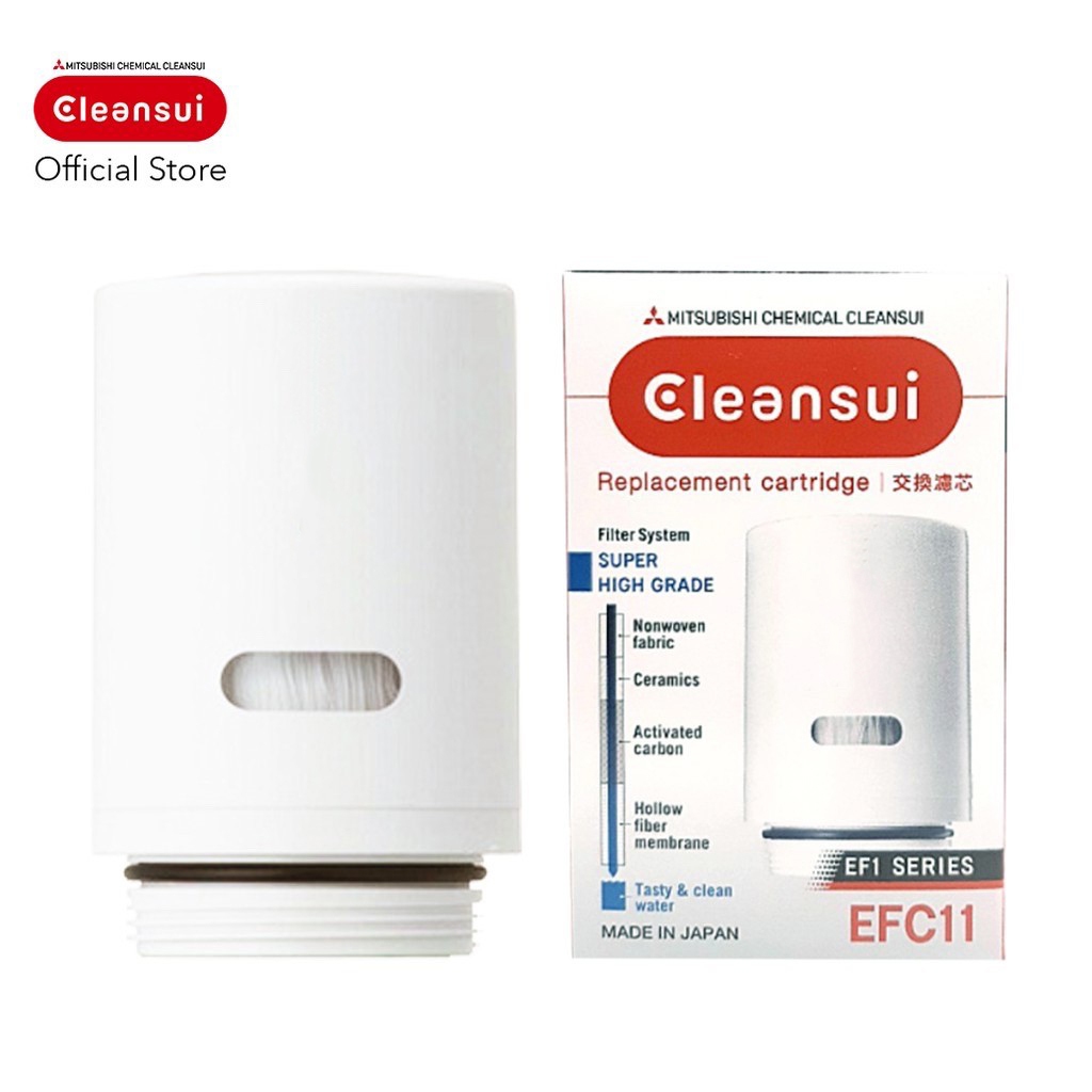 New ไส้กรอง Mitsubishi Cleansui รุ่น EFC11 ล็อตใหม่ 17+2  (HGC9E-S) มาตราฐาน NSF