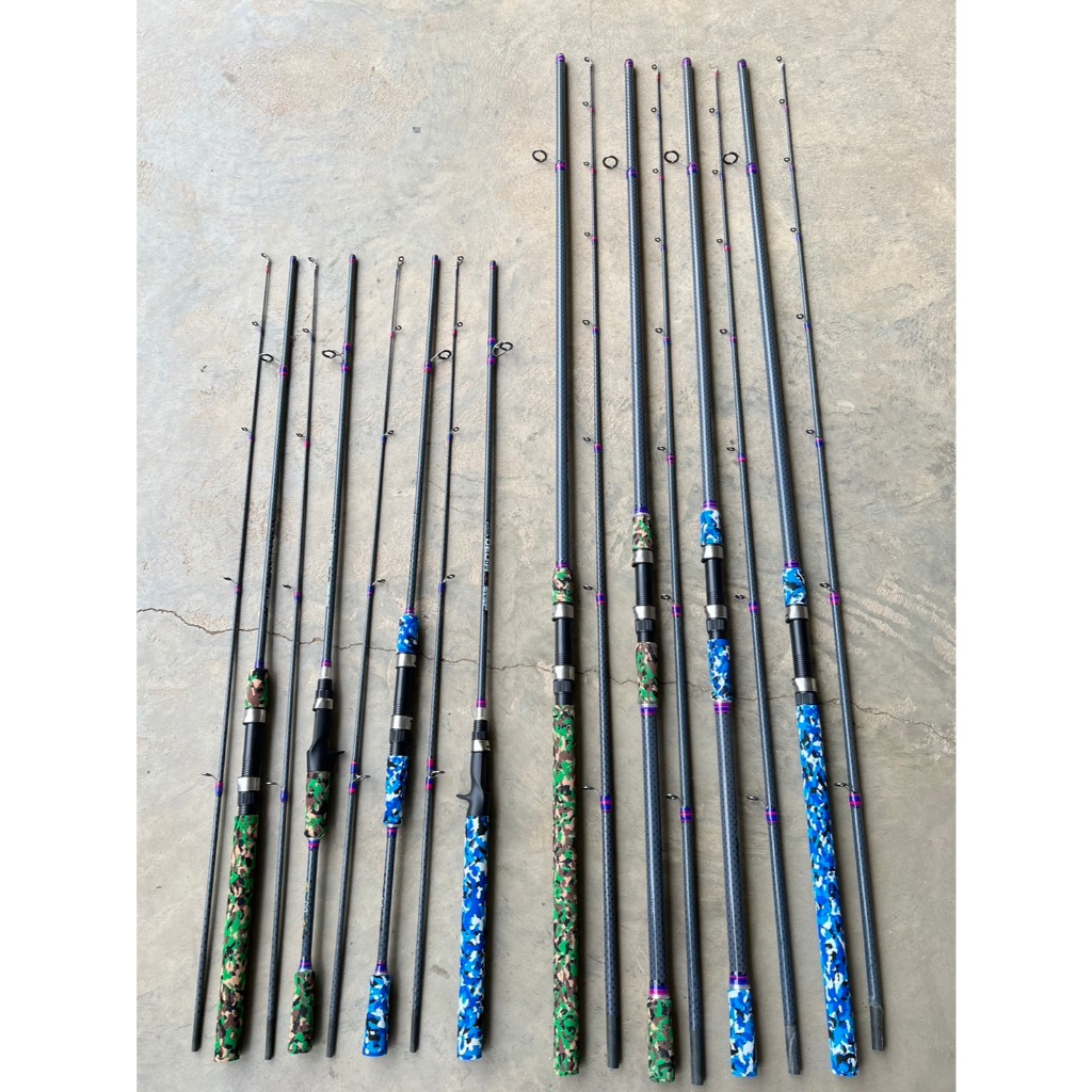 คันสปิ้น Delta (เดลต้า) เหมาะกับงานหมายธรรมชาติ หน้าดิน ตีเหยื่อปลอม สปิ๋ว เวทคัน 8-15 ปอนด์