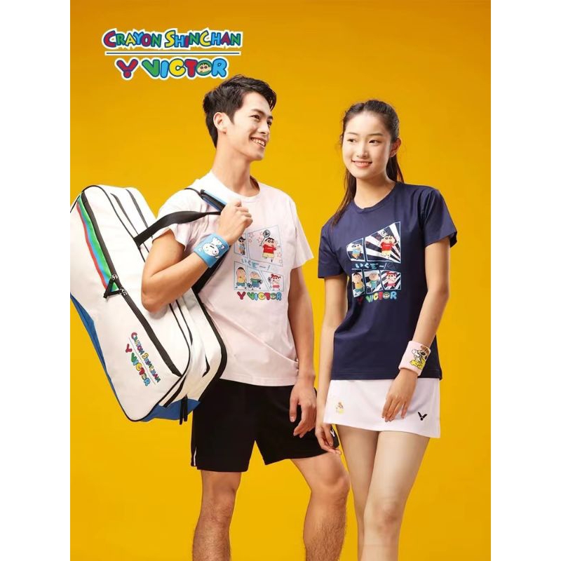 เสื้อVictor chinjung ชินจัง รุ่นไหม่ล่าสุดส่งจากไทย  เสื้อวิคเตอร์ชินจังchinjungดีงามแท้รับประกัน