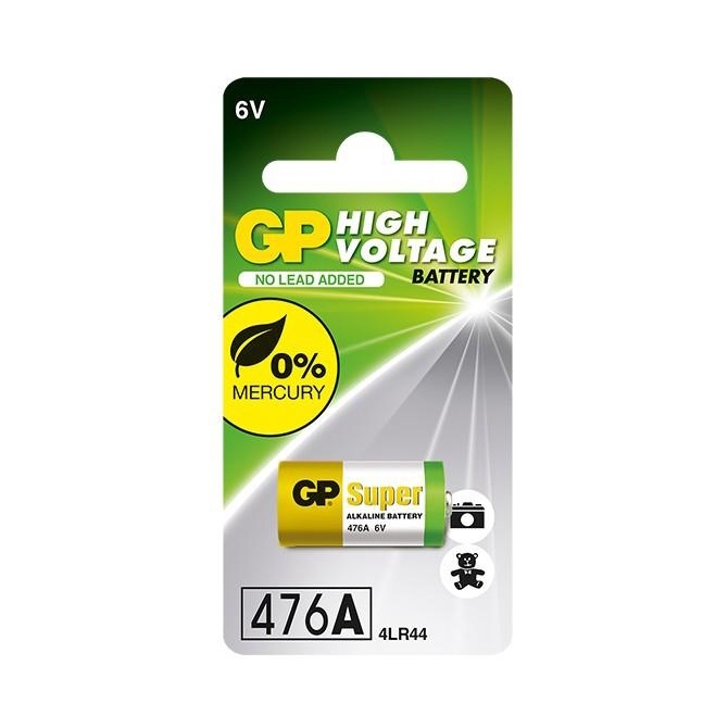 ถ่าน GP 4LR44 6V Alkaline Battery 476A ถ่านกล้อง ของบริษัท GP แท้ 100%