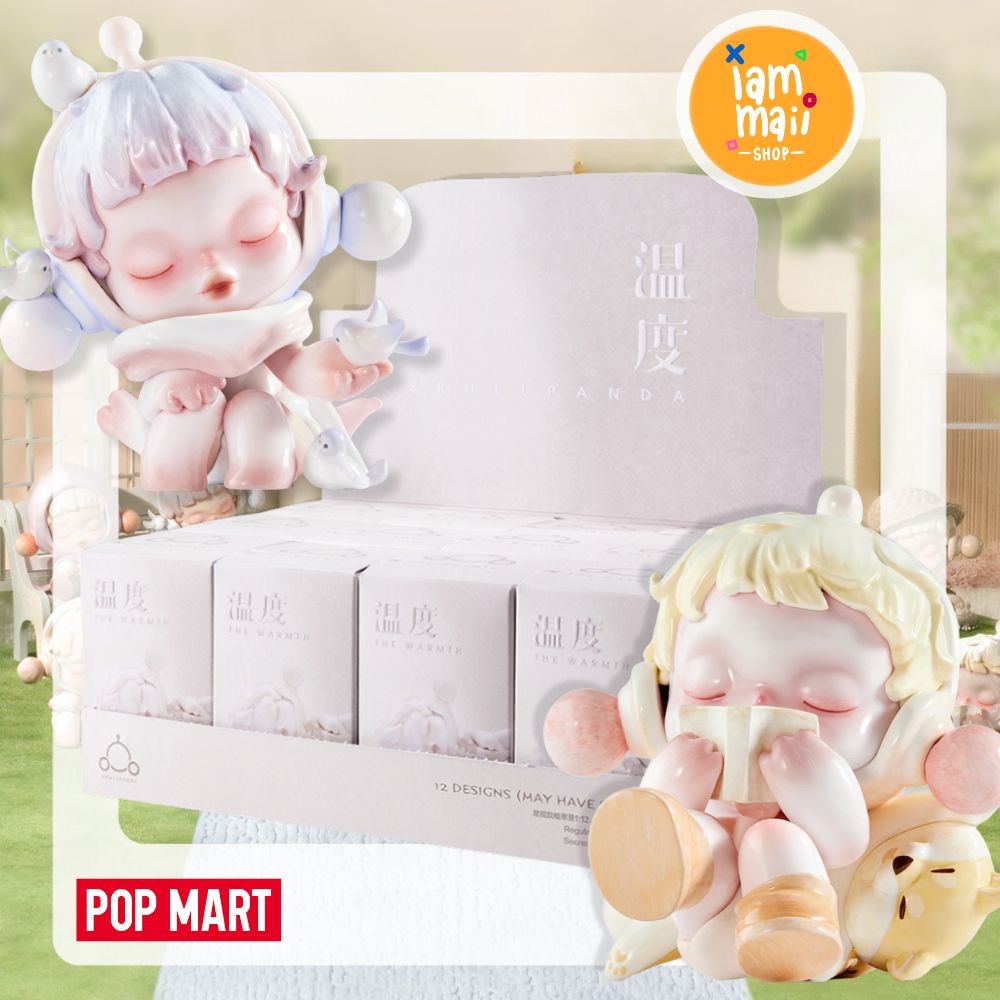 [ยกกล่อง] SKULL PANDA The Warmth POPMART กล่องสุ่ม พร้อมส่ง