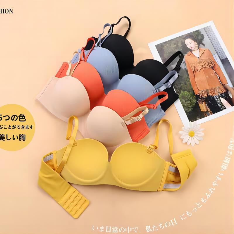 🌸Swift Bra🌸ชุดชั้นในแฟชั่น บราดันทรงหนา สวมใส่สบายระบายอากาศได้ดีมีตะขอหลังและโฟมรูปทรงมืออย่างดี