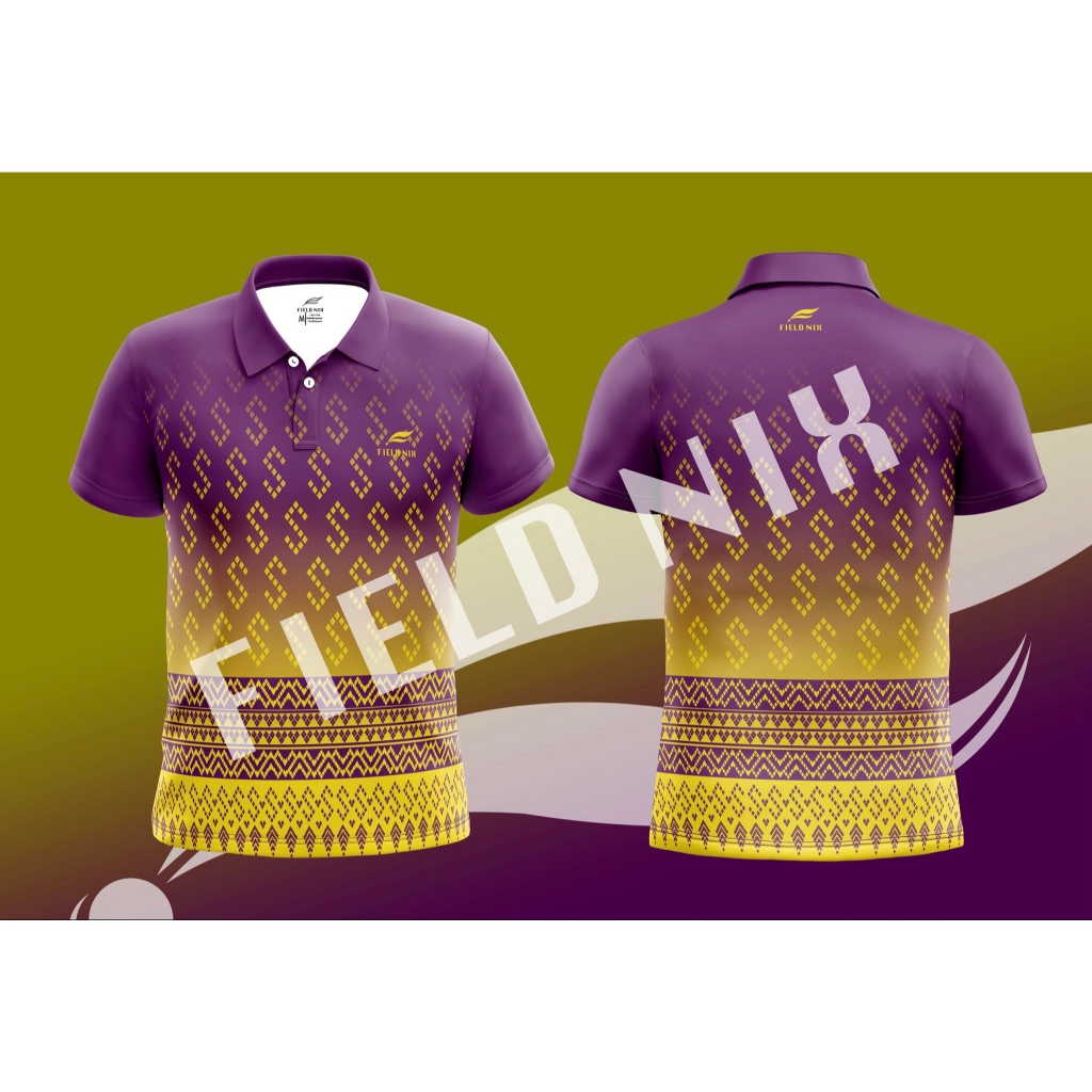 พร้อมส่ง FIELDNIX โปรดระวังของลอกเลียนแบบ ใหม่ #เสื้อลายขอ ผ้ากีฬา อย่างดี ไม่ต้องรีด สวมใส่สบาย ระบายอากาศได้ดี