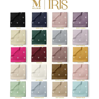 พร้อมส่ง ผ้าคลุม MINAZ สีพื้นติดเพชร รุ่นใหม่ล่าสุด