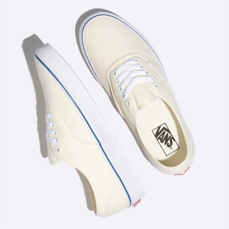 VANS AUTHENTIC OFF WHITE SNEAKERS สินค้ามีประกันแท้