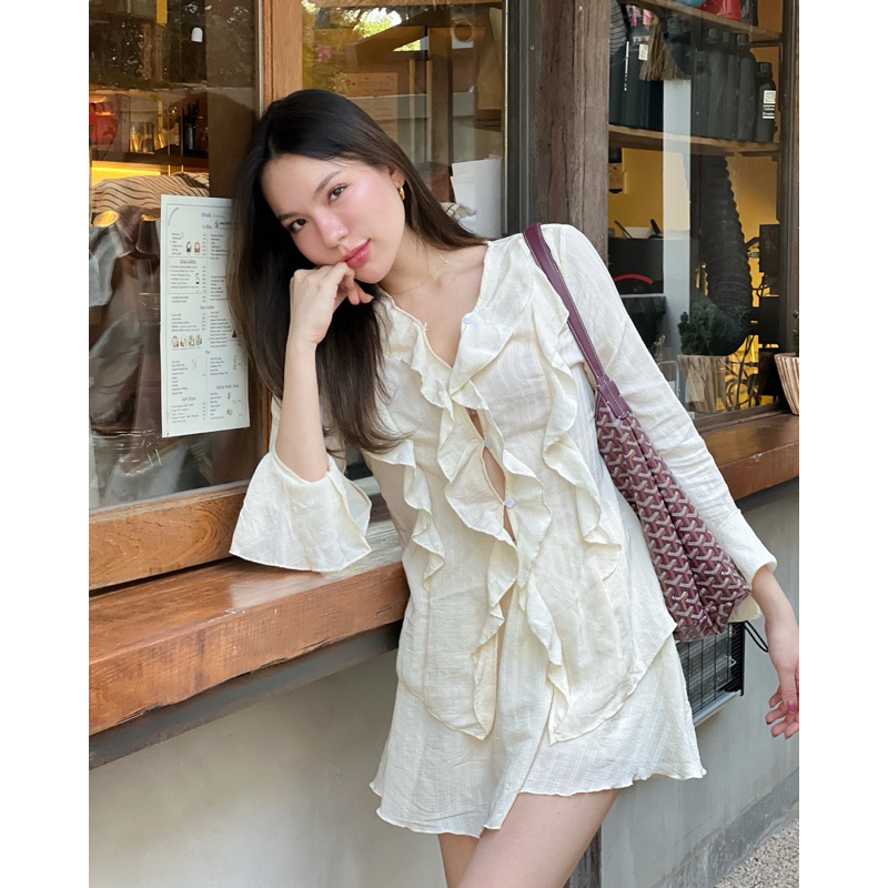 RARISTA - Ami ruffles set ชุดเซทกระโปรงมีซับในกางเกง
