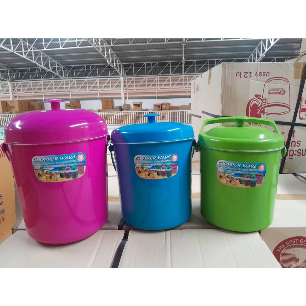 ใหม่!!! กระติกน้ำ กระติกเก็บความเย็น ตราปลาโลมา CHOPPER WARE สีหวาน มี 5 ขนาด 3สีสดใส