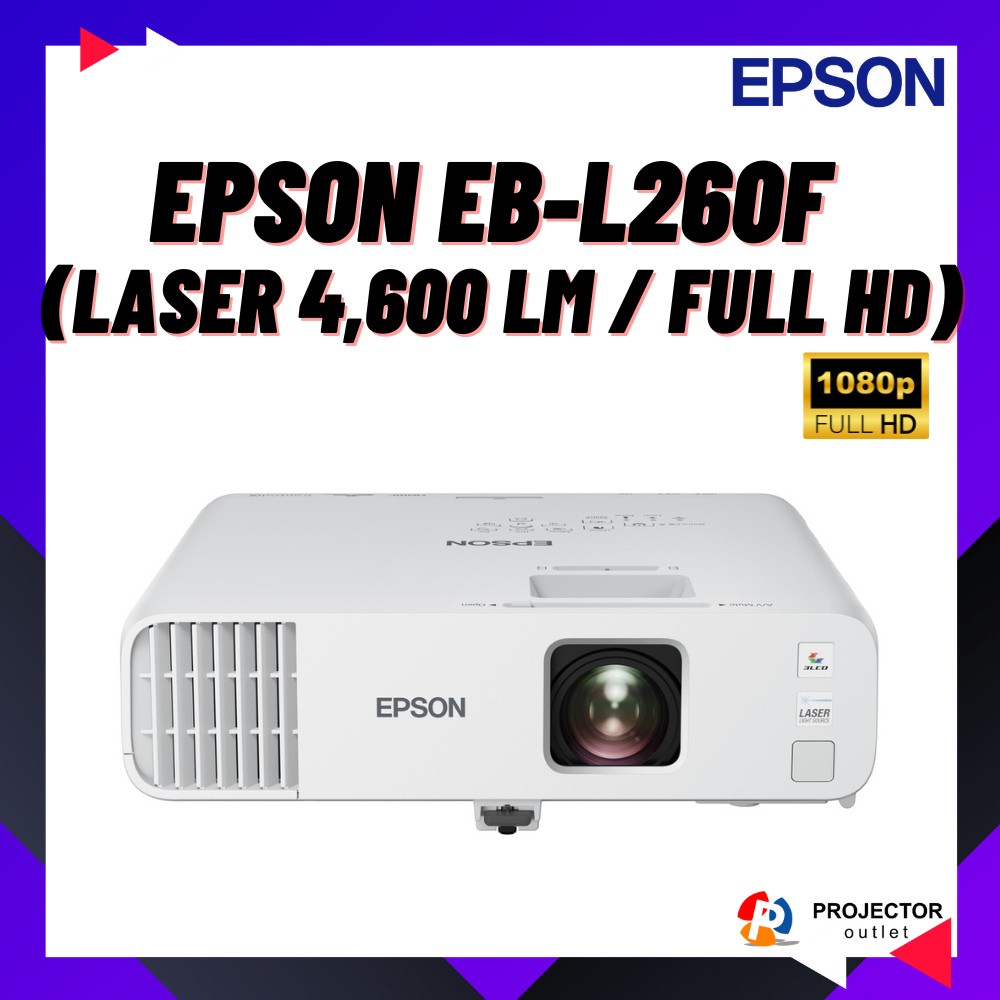 โปรเจคเตอร์ EPSON EB-L260F (Laser 4,600 lm / Full HD)