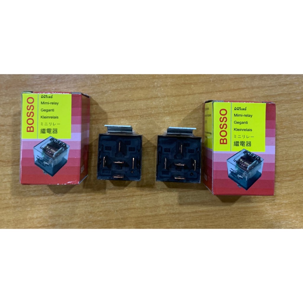 Bosso  รีเลย์5ขา กันน้ำ ตัวใส มีไฟ 12V 80A แบบแพ็ค 1 ตัว 2 ตัว 10 ตัว ราคา ถูกที่สุด ดีลบีเคเค แกลเลอรีภาพที่ 4