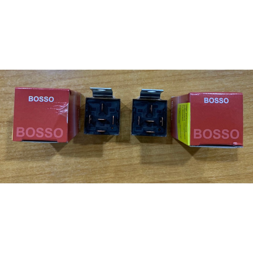 Bosso  รีเลย์5ขา กันน้ำ ตัวใส มีไฟ 12V 80A แบบแพ็ค 1 ตัว 2 ตัว 10 ตัว ราคา ถูกที่สุด ดีลบีเคเค แกลเลอรีภาพที่ 5