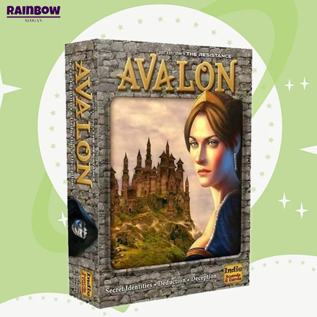 The Resistance : Avalon Board Game (ภาษาอังกฤษ) บอร์ดเกม อวาลอน card game สินค้าพร้อมส่ง