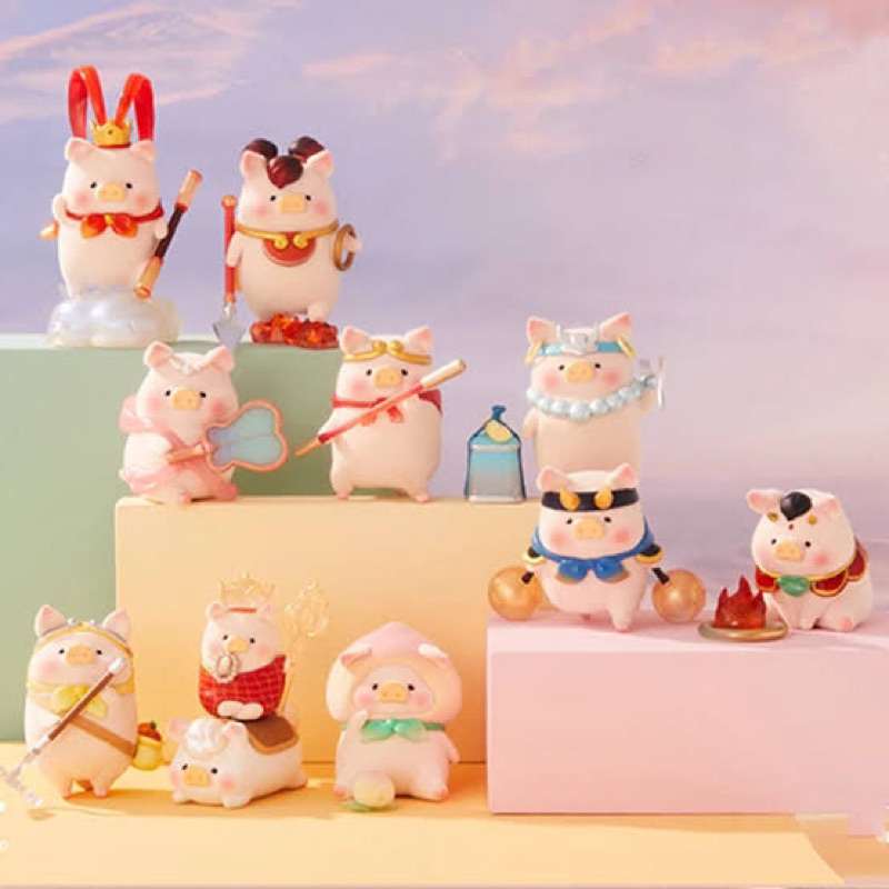 [พร้อมส่งในไทย] ของแท้ 52Toys - LULU the piggy journey to the west