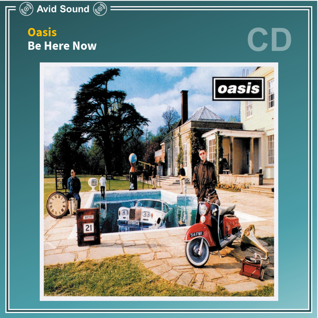 CD แผ่นซีดี Oasis Be Here Now ใหม่ ซีล Oasis CD