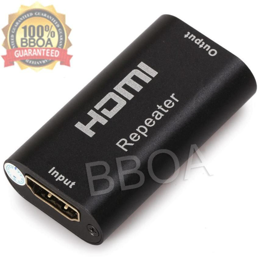 ตัวต่อเพิ่มความยาวสาย ต่อกลาง HDMl 40M 1080P 3D HDMl HDTV Repeater Extender เพิ่มสัญญานสาย