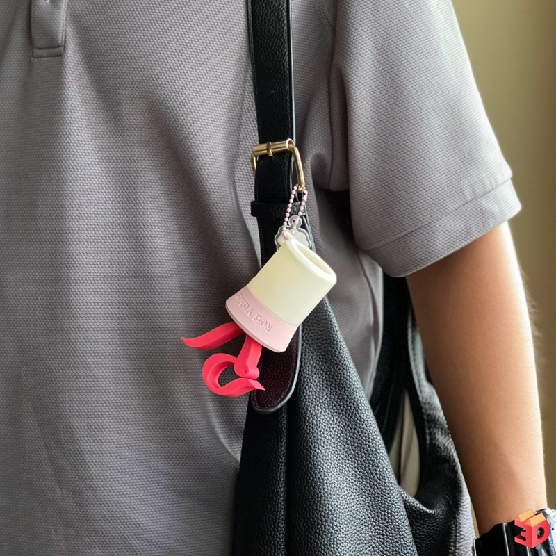 เคสยาดม Red Velvet ชุดแต่งยาดมหงษ์ไทย งาน3Dprint ผิวเส้น สำหรับยาดมหงษ์ไทยขนาดขนาดเล็ก