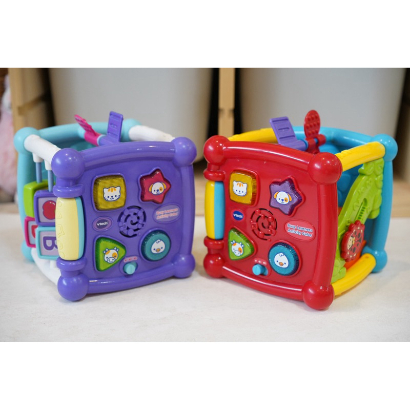 VTech Purple Color Baby Activity Cube 9 in 1 Early Learning Busy 6-36 เดือน กล่องกิจกรรม 6 ด้าน