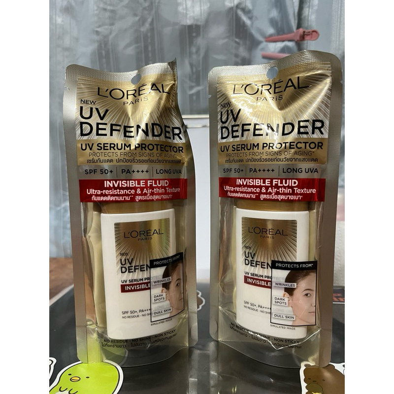 L’Oreal UV defender กันแดดแถบแดง