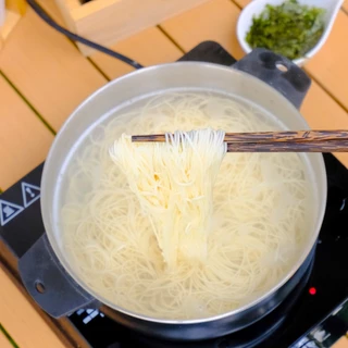 บะหมี่เย็นเส้นโซเมนแห้งโจชูอะคากิโชเมนนำเข้าจากญี่ปุ่นขนาด270กรัมได้3เสิร์ฟเส้นเล็กเหนียวนุ่มต้มง่าย