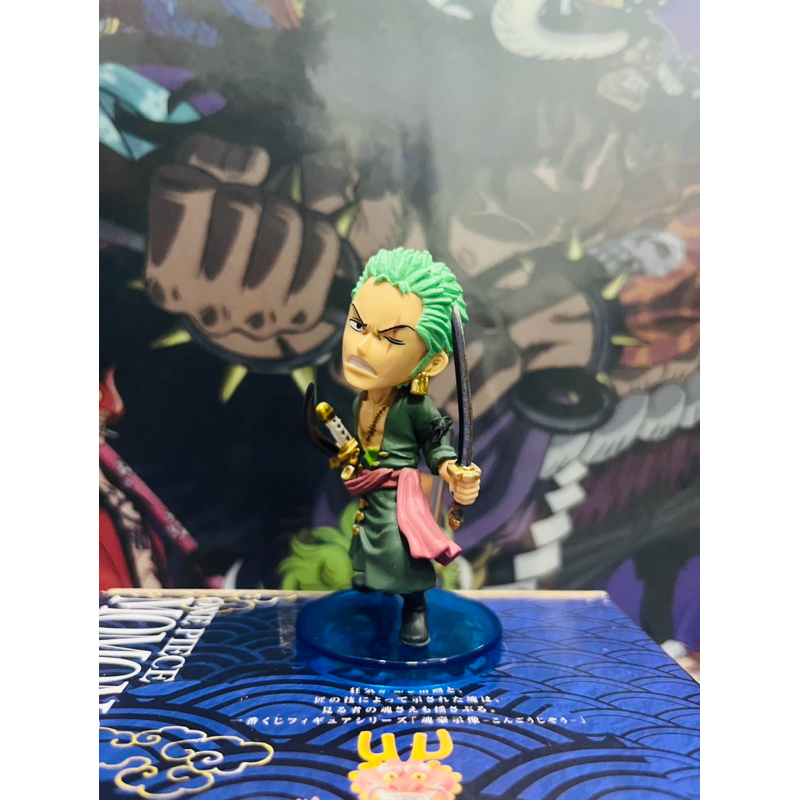 🇯🇵 ของแท้ 💯 WCF โซโล โซโร Zoro Fight FT05 World Collectable Figure ฟิกเกอร์ โมเดล วันพีช Figure Mode