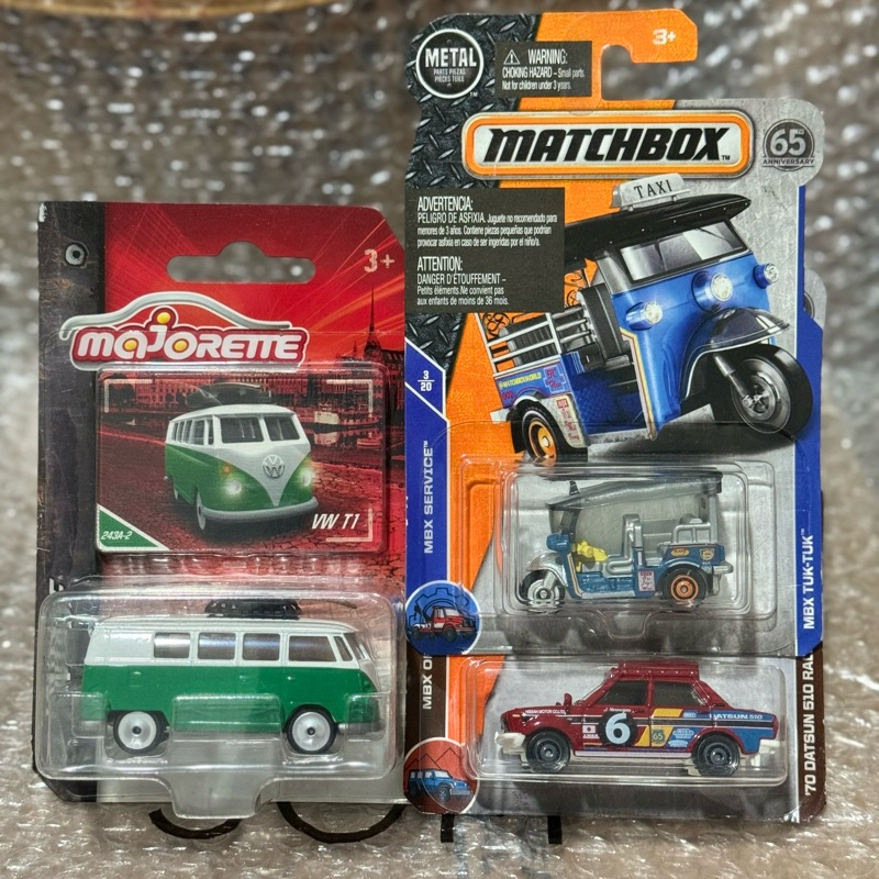 [Majorette Matchbox] VW T1 TukTuk Datsun