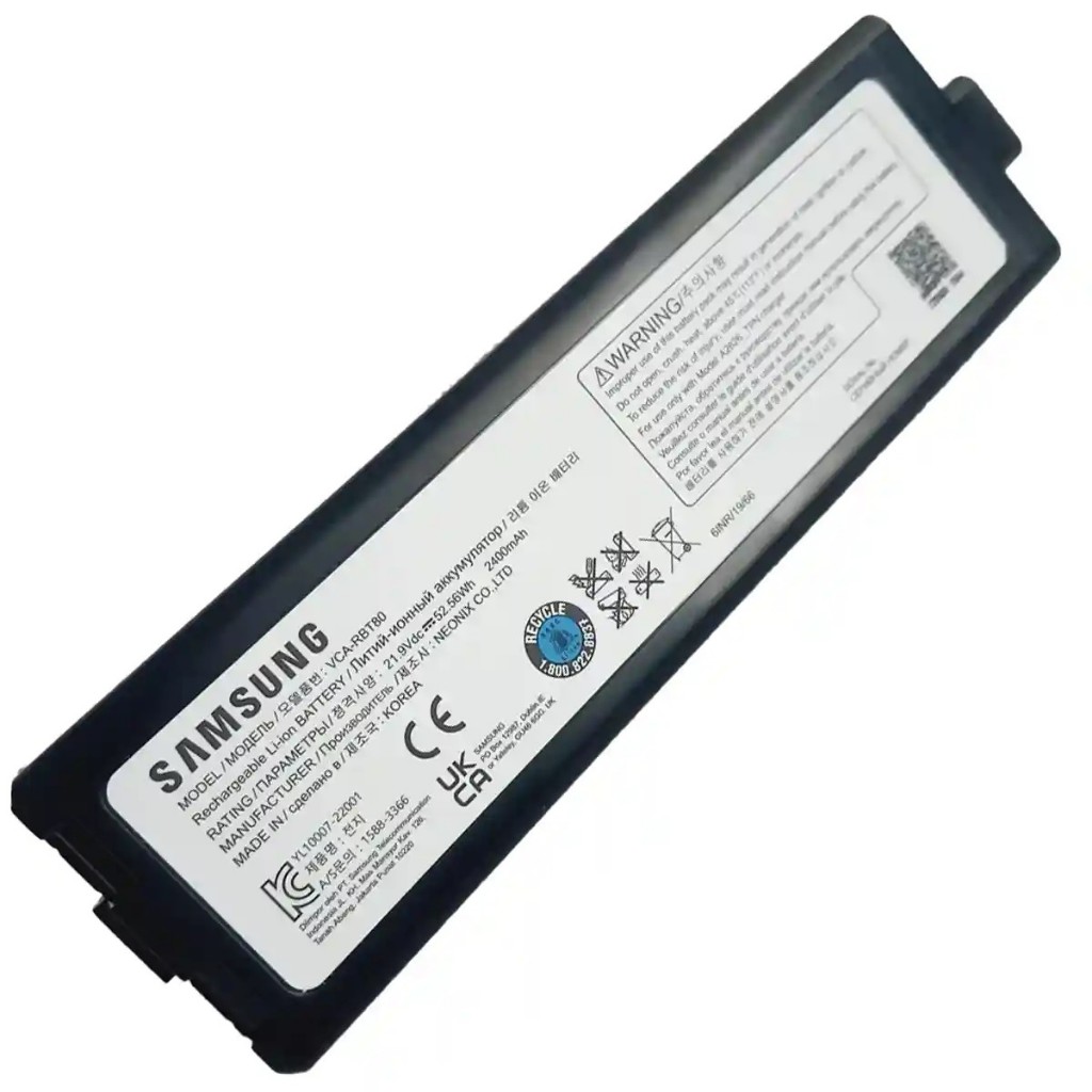 อะไหล่ของแท้/แบตเตอรี่อะไหล่เครื่องดูดฝุ่นซัมซุง/BATTERY/Samsung/DJ96-00233A/VR30T80313W/ST/VR30T855