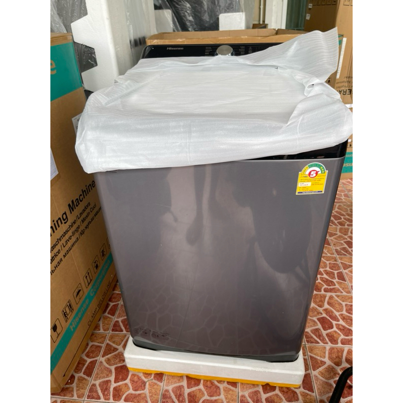 เครื่องซักผ้าฝาบนถังเดียว 17kg Hisense WT5T1715DT_ใหม่ b grade ลด 40% ถึง 60%