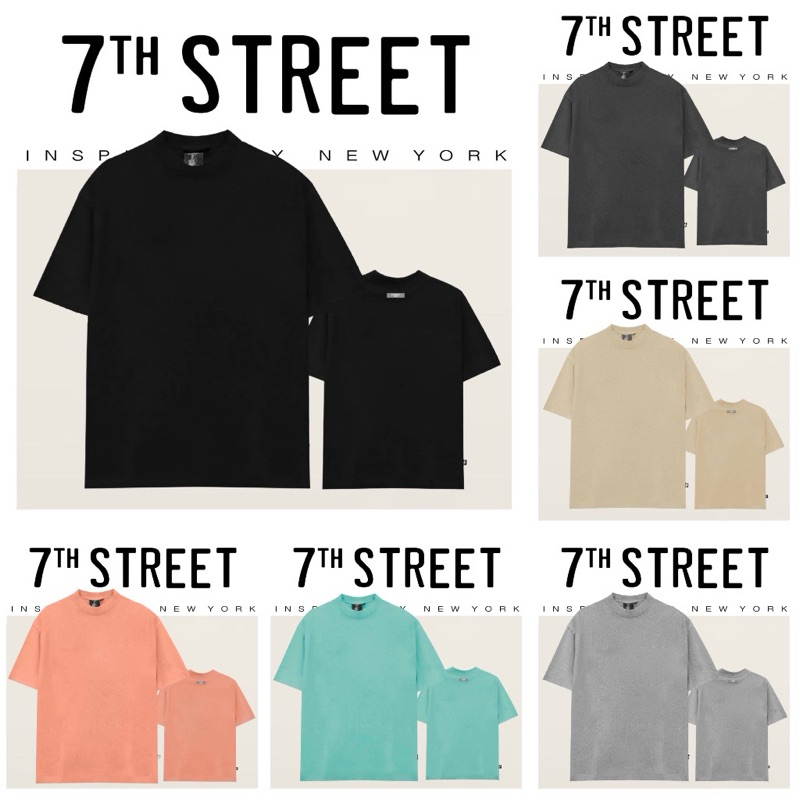 7th Street (ของแท้) Oversize รุ่น O-PSC