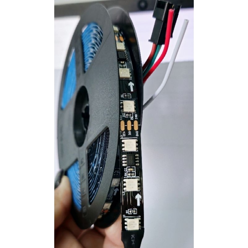 ไฟเส้นยาว​ 5เมตร​ 60led/m ไม่กันน้ำ ไฟตกแต่ง​ ไฟติดรถ - รูปที่ 6