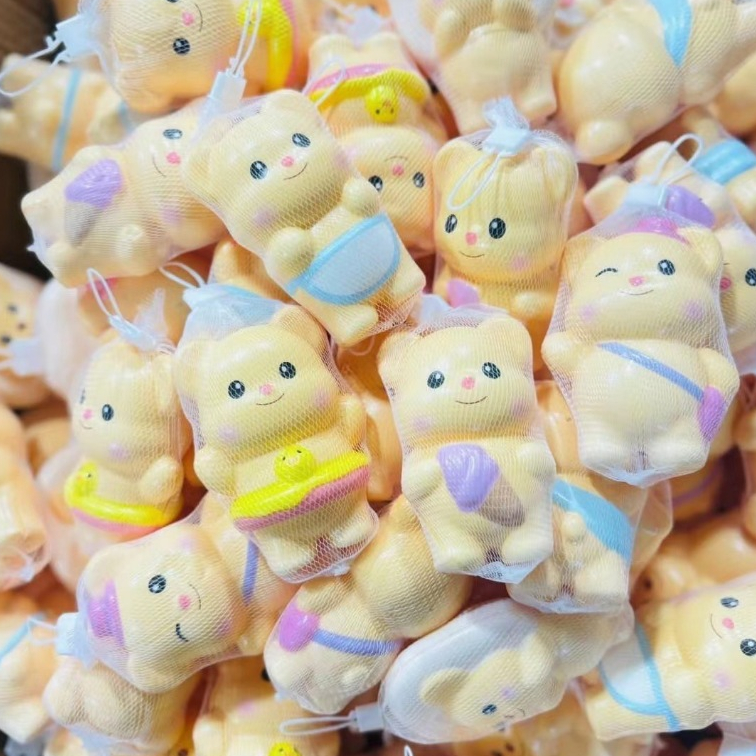 สกุชชี่หมีเนยนุ่มนิ่ม butterbear