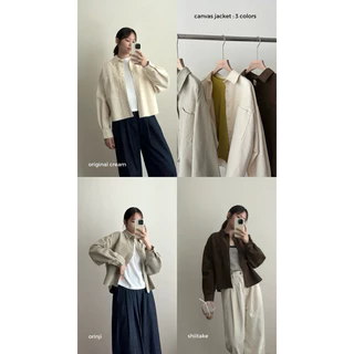FADTHINGS :CANVAS cotton jacket 🍕
