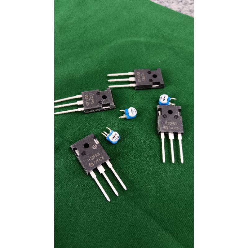 IGBT H20PR5 และ  VR501 สำหรับซ่อม เตาแม่เหล็กไฟฟ้า อาการร้อนช้า หรือไม่ร้อน