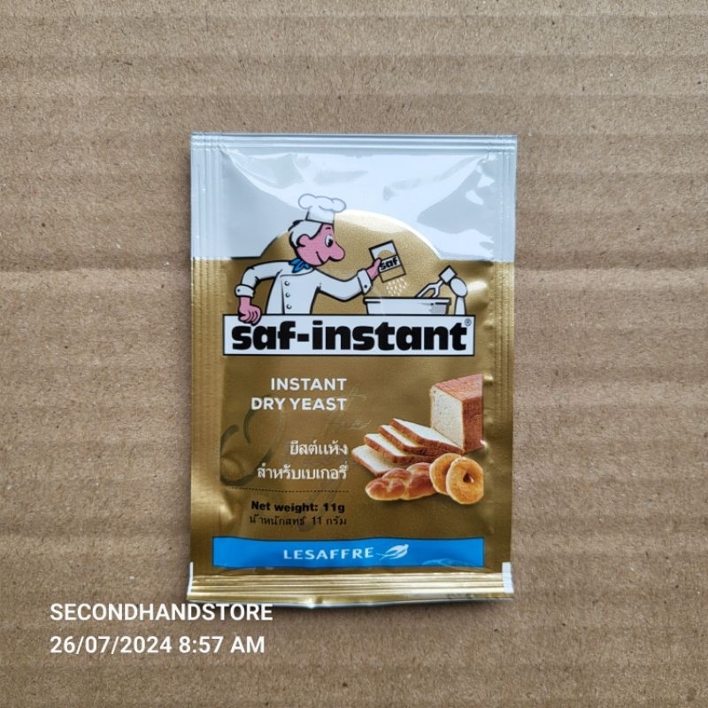 ยีสต์แห้ง YEAST Saf-instant ซอง 11 กรัม
