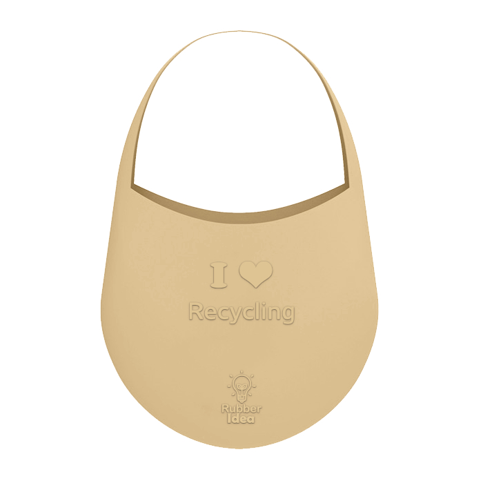Rubber Bag สีรีไซเคิลธรรมชาติ Natural Recycle Color