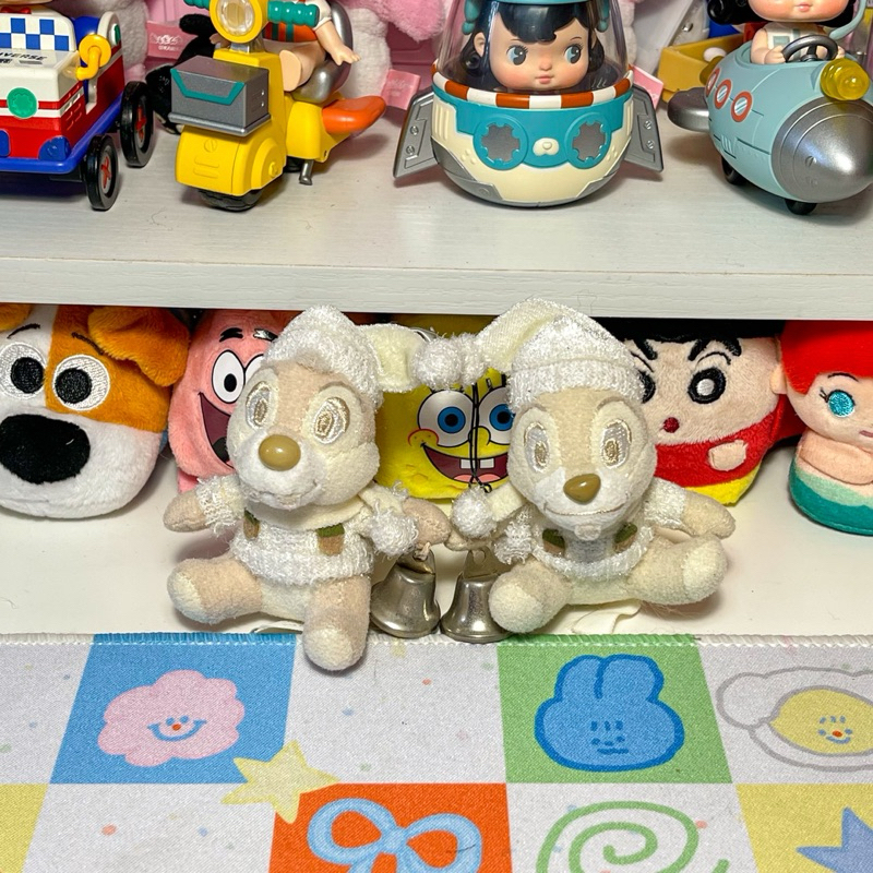 พร้อมส่ง🚚 พวงกุญแจชิปเดล disney chip n’ dale🐿️🤎 มีกระดิ่ง ป้ายจาง