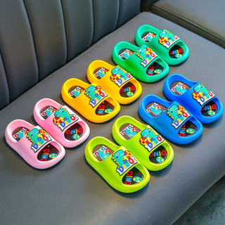 รองเท้าแตะเด็กผู้หญิง แตะเด็กผู้ชาย แบบสวม นิ่ม เบา ใส่สบาย น่ารัก Children's slip-on shoes (พร้อมส่งในไทย)