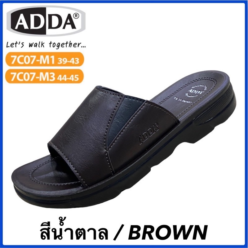 ADDA MENS รองเท้าแตะลำลอง รุ่น 93H13-M1 / 7C01-M1 / 7C07-M1 / 7C15-M1 / 74204-M1 ราคา ถูกที่สุด ดีลบีเคเค แกลเลอรีภาพที่ 4