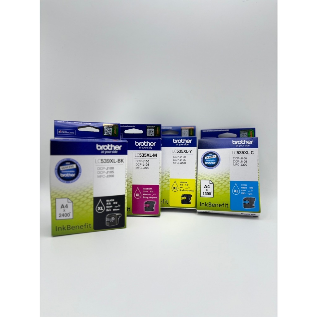 ตลับหมึก Brother LC539XL-BK,LC535XL