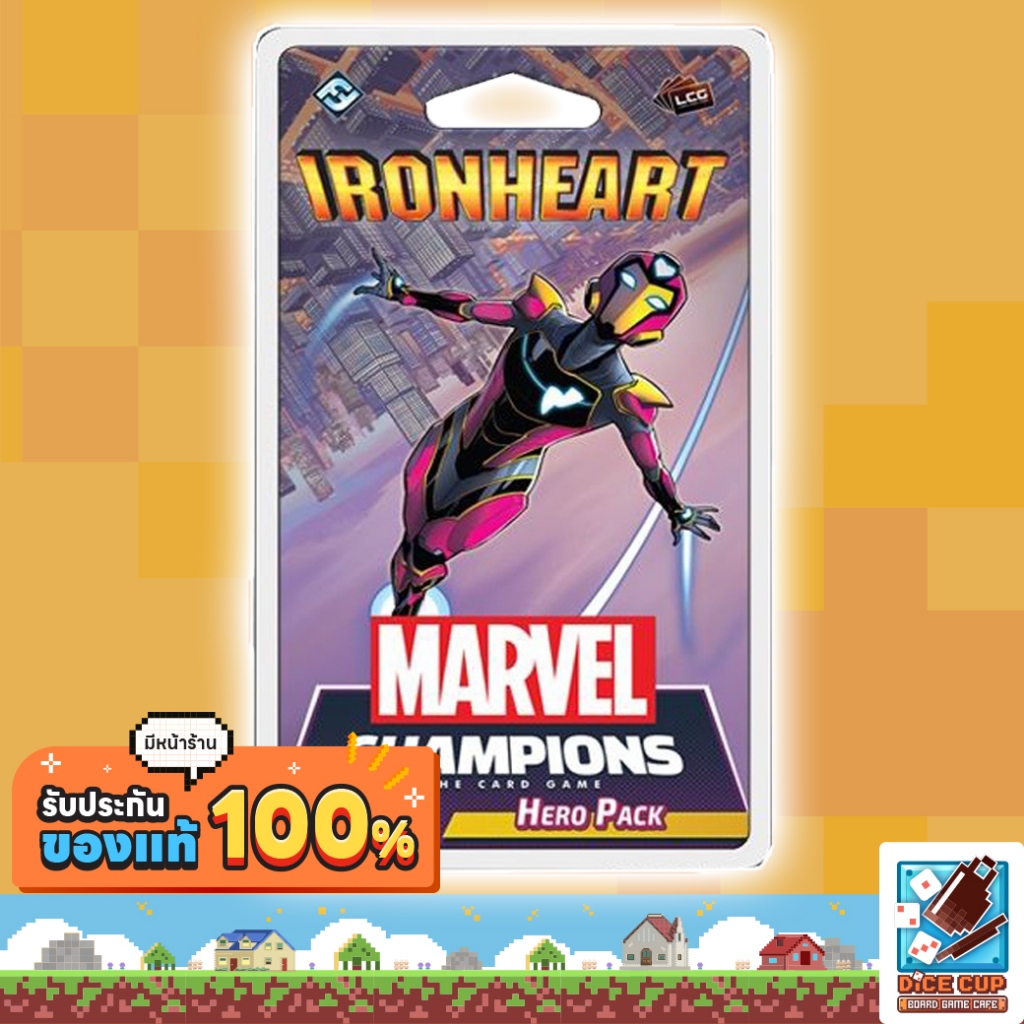 [ของแท้] Marvel Champions: Ironheart Hero Pack Board Game