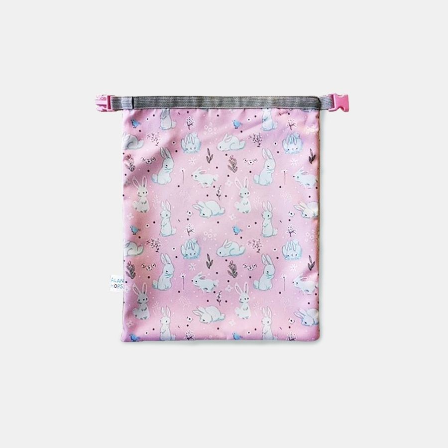 Alan Hops  รุ่น Wet bag ลาย Rene Rabbit (Pink)