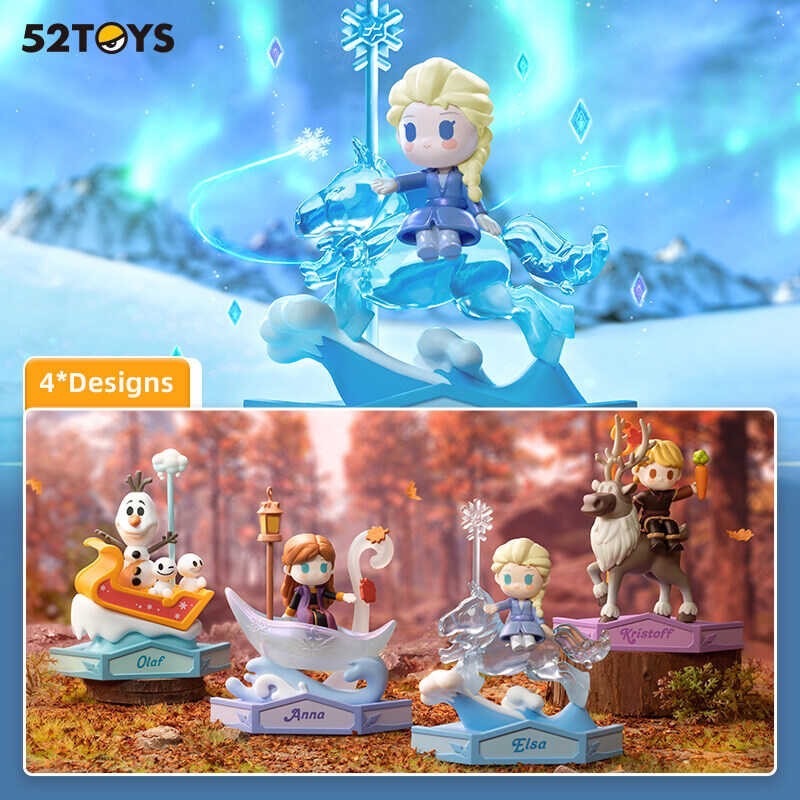 จุ่ม Frozen - Carousel Series Blind Box Figure Toy