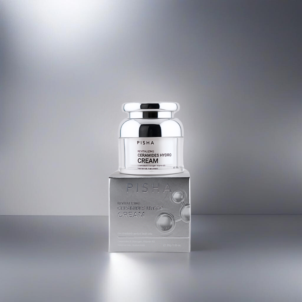 PISHA ครีมเรียกเนื้อ ลดรอยแดง พิชา Revitalizing Ceramides Hydro Cream