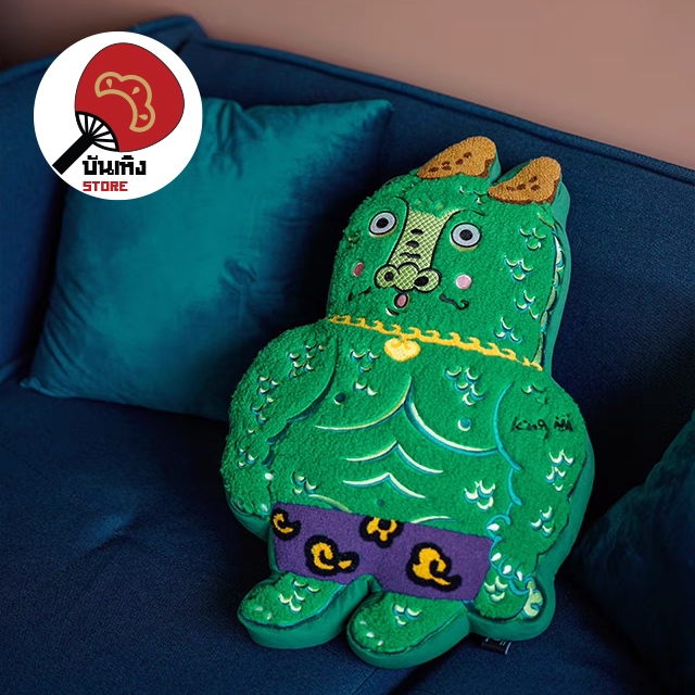 (พร้อมส่ง) RUOYU STUDIO - Power Dragon Plush Cushion Pillow - หมอนมังกือจอมพลัง
