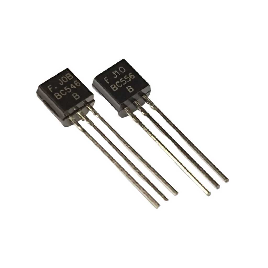 BC546 BC556 Transistor ทรานซิสเตอร์ (ราคาต่อ 1 ตัว)