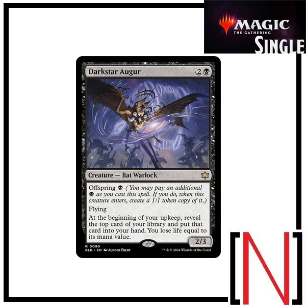 [MTG][Single][BLB] Darkstar Augur ระดับ Rare [ภาษาอังกฤษ]