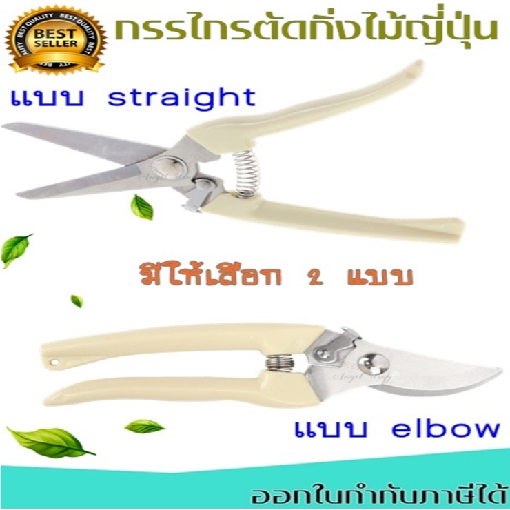 ✄ SK5 กรรไกรตัดกิ่งไม้ กรรไกรแต่งกิ่ง คม ทน กรรไกรสแตนเลส กรรไกรสำหรับตัดแต่งกิ่งไม้ ดอกไม้ เครื่องมือจัดทำสวน
