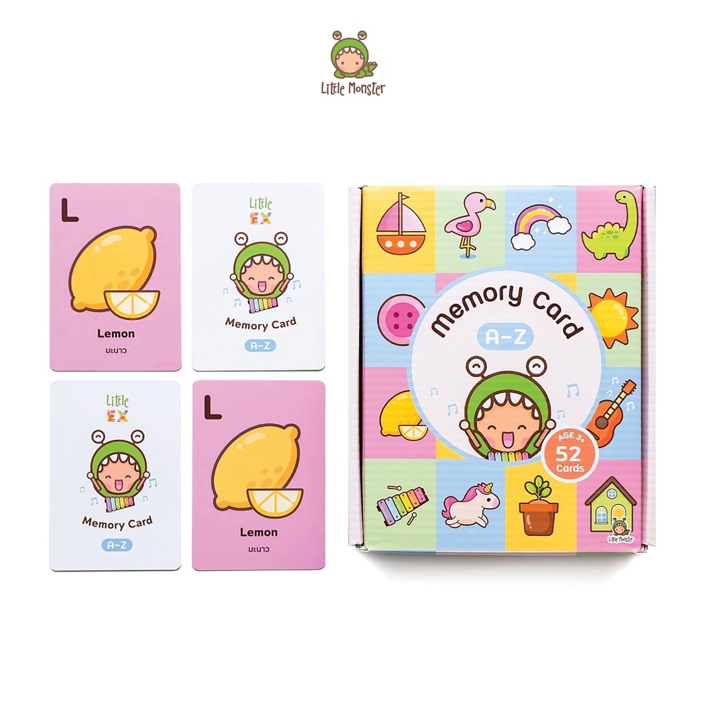 Little Monster | Memory Game & Flash Card