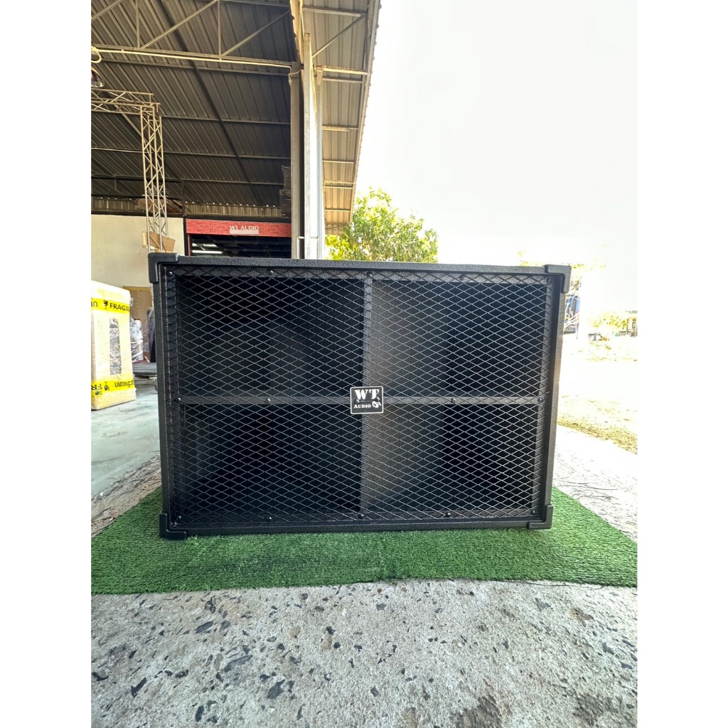 ตู้แผ่นดินไหว 15นิ้ว (ตู้เปล่า ราคาต่อใบ) ไม้ปาติเกิ้ลหนา15มิล ตักงานด้วยเครื่องCNC