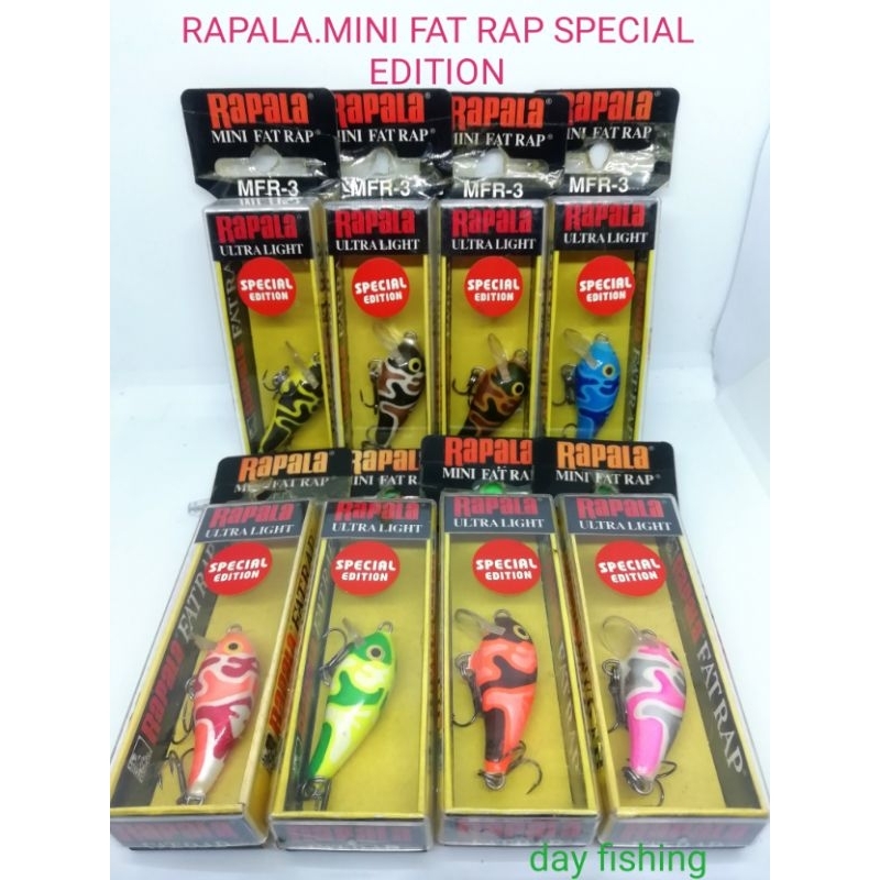 เหยื่อปลอมอุปกรณ์ตกปลา rapala.mini.fat.rap.special.edition MFR-3 ราคา ถูกที่สุด ดีลบีเคเค แกลเลอรีภาพที่ 9
